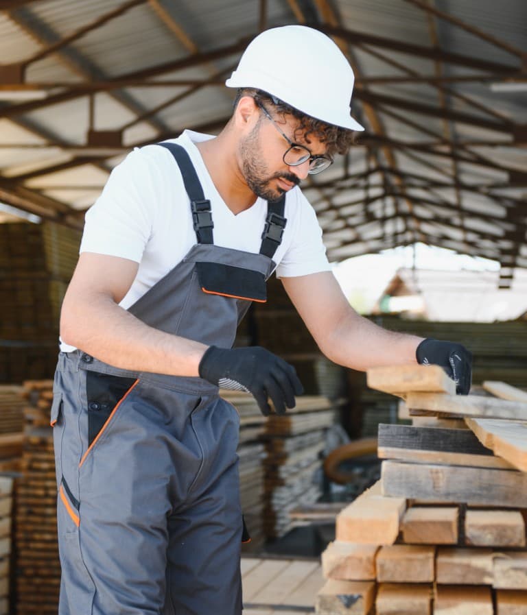 Construction industry worker